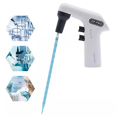 0.1-100ml Electric Pipette Pipettor Controller Auto Pipettor Lab Measure Tool US • $94.05