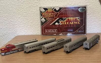 N Scale DCC And Sound Broadway Limited Santa Fe Pa1/santa Fe Arnold  Coaches • $235