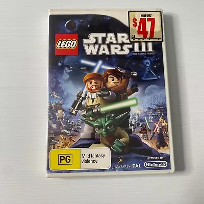 LEGO Star Wars III The Clone Wars Nintendo Wii Game • $16