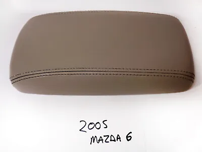 2005 Mazda 6 Used Tan Vinyl Center Console Lid • $39.95