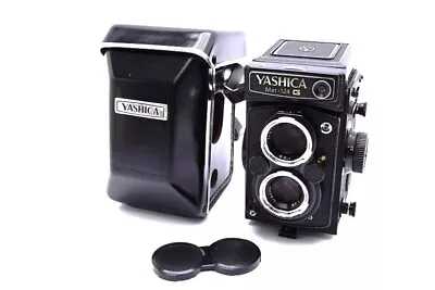 Yashica Mat-124 Medium Format TLR Film Camera+Yashinon 80mm F2.8 80mm F3.5Lens • $349.99