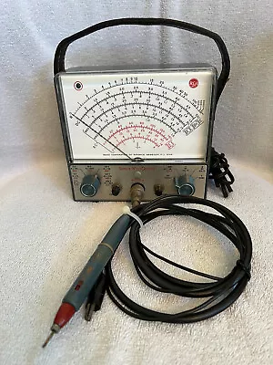 Vintage RCA SENIOR VOLTOHMYST METER Model WV-98A W/Manuals • $35