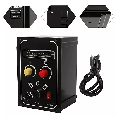 Electro Magnetic Chuck Controller 0-100V 5A DC Magnetic Force Adjustable 110V • $179