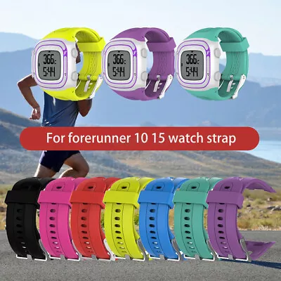 Watch Band For Garmin Forerunner 10 15 Strap Adjustable Replacement Wristband AU • $21.18