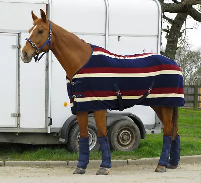 Rhinegold Elite Fleece Show Cooler Fleece Horse Rug | 3 Colours | Std Neck • £30.52