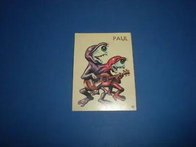 UGLY MONSTER STICKER/CARD #42 - PAUL - Topps 1965  • $29.75