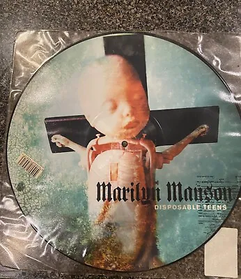 Marilyn Manson  - Disposable Teens (Vinyl 12  Picture Disc) Limited Edition  • $60