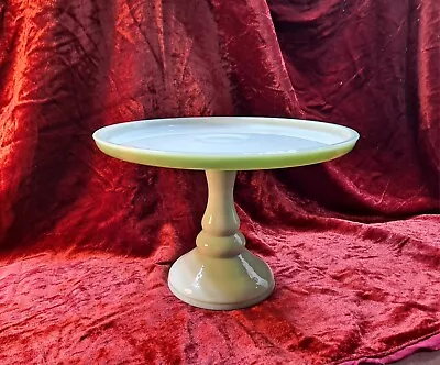 Jadeite 10 Inch Pedestal Cake Plate Stand • $28.90