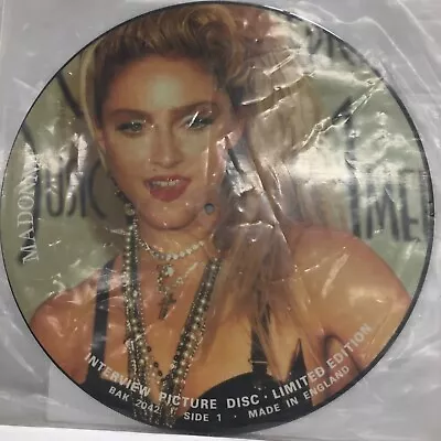 Madonna/Interview Picture Disc - Limited Edition Vinyl Near Mint Condition • £15