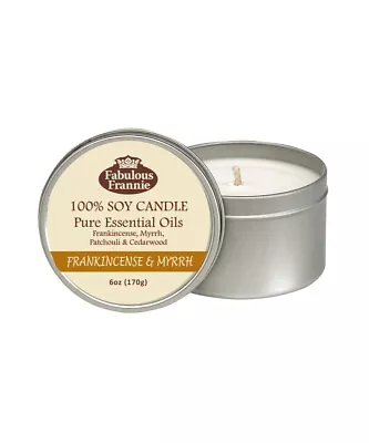 Frankincense 6oz Soy Candle Essential Oil Fabulous Frannie B3G1 Free Ship 2+ • $8.75