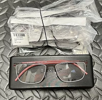 New Marchon Flexon B2077 035 55mm Graphite Eyeglasses Lot Of 10 Units • $190
