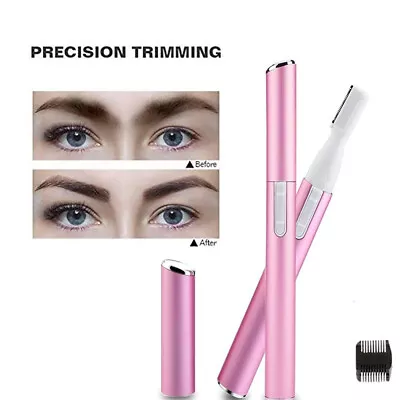Electric Eyebrow Trimmer Finishing Painless Flawless Brows Facial Hair Remover • $9.99