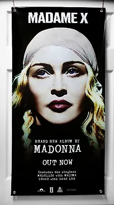 Madonna  Madame X  Vinyl Banner (100 X 50) New Album 2019 Promo • $49