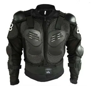 Motorcycle Riding Armor Clothing Protector Off Road Moto Bike Leather Jacket   • $41.84