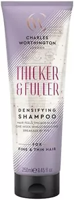 Charles Worthington Thicker And Fuller Densifying Shampoo Hair Thickening Shamp • £7.25