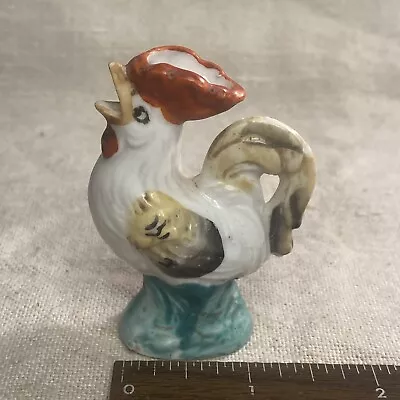 Rooster Pitcher Vintage Made In Japan Miniature Chicken Decor Display • $10.99