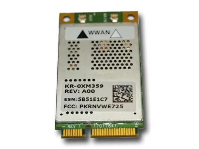 Dell OEM Verizon 5720 Mobile Wireless Broadband EVDO Mini-PCI Express Card MN624 • $24.95