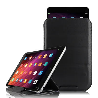 Universal Leather Sleeve Pouch Stand Cover Case Bag For 6  7  8  10  Tablet UK • £2.99