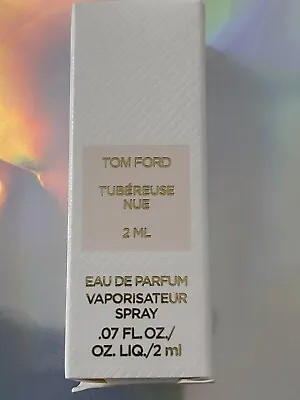 TOM FORD TUBEREUSE NUE  EDP Perfume Sample 2ML Genuine Guarantee • $40.79