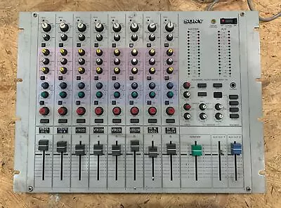 Sony Audio Mixer Model MXP-29 8-Channel Audio Mixer Powers Up Not Tested • $59