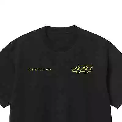 Lewis Hamilton 44 Formula One Chest Graphic Print F1 T-Shirt Motorsport Racing • £14.99