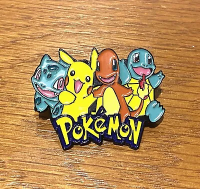 £4.99 • Buy Pokemon Enamel Pin Badge Cute Gifts Jewellery Pikachu Charmander Squirtle 