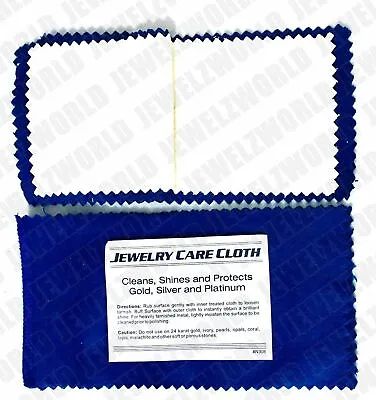 Sterling Silver Gold Platinum Jewelry Cleaning And Polishing Cloth FREE SHIPPING • $89.99