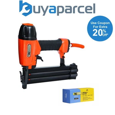 £55.95 • Buy Tacwise Pneumatic Air Nailer 2nd Fix Brad Nail Gun + 5000 50mm Brads DGN50V 