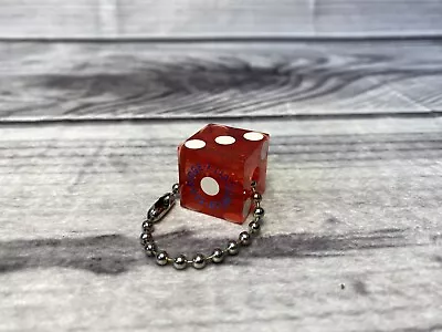 Vintage Atlantic City Claridge Real Game Dice Keychain • $9.50