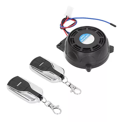 Motorcycle Security Alarm System Anti Theft 2 Remote Control Waterproof • $15.15