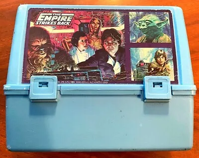 Vintage 1980 Star Wars The Empire Strikes Back Plastic Lunch Box Rare Canadian! • $49.96