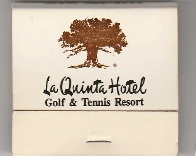 La Quinta Hotel-Golf & Tennis Resort-La Quinta-California-Ca-Partial Matchbook • $8.99