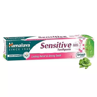 Himalaya Herbals Sensitive Toothpaste 80G (Pack Of 4) Freshness | Free Shipping • £24.42