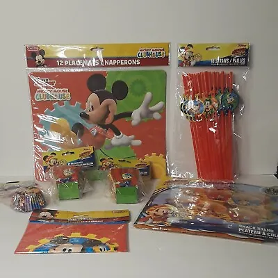 Disney Mickey Mouse Clubhouse Roadster Racers Birthday Party Cupcake Supply Kit  • $16.94
