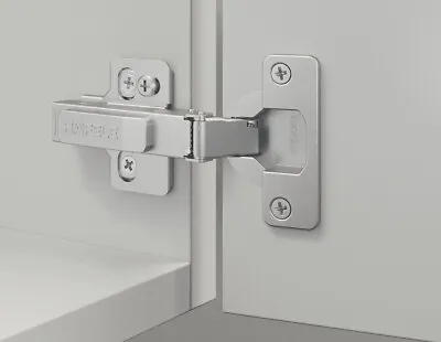 Hafele Quality Cabinet Hinges Soft Close Kitchen Cupboard Door Full Overlay 35mm • £3.24