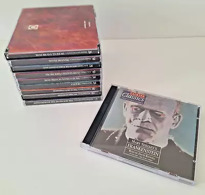 Talking Classics 10 Audio CDs -  Bram Stoker Mary Shelley Jules Verne & More • £15