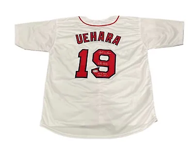 Koji Uehara Signed Auto Kanji Red Sox Custom Jersey Insc Beckett Witness BAS COA • $139.99