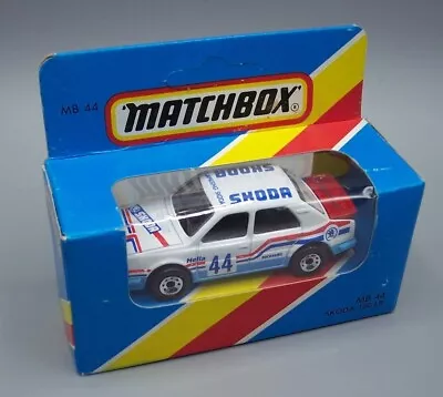 “MATCHBOX” SUPERFAST MB-44 SKODA 130 LR MACAU BASE MINT In WINDOW BOX • $32