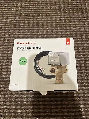 Honeywell V4044C 3 Port Motorised Diverter Valve 28mm ~ 3 Wire • £75