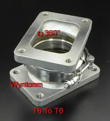 T6 To T6 Turbo Inlet V Band Stainless Steel 360° Rotation Conversion Adp Flange • $66.85