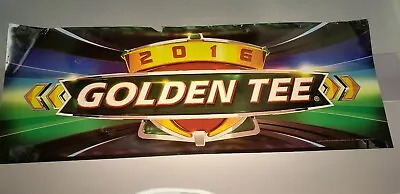 $15 • Buy Golden Tee Live 2016 Video Arcade Game Translite Marquee, Atlanta (#303)