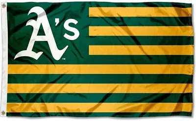 Oakland Athletics 3x5 Ft Flag Banner MLB Baseball Champions Free Shipping • $13.47