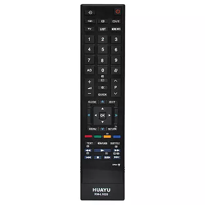 £9.51 • Buy TV Remote Control For Toshiba REGZA 32SL736 40SL736 CT-90345 CT-90237 CT-90163 