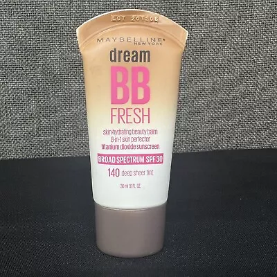 Maybelline Dream Fresh BB Cream 8 In 1 Deep Sheer Tint 140  (1 Oz.)  Exp. 02/22 • $9.99