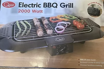 £15 • Buy Quest Electric BBQ Grill 2000W