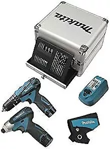 Makita DK1493X1 Percussion Drill Screwdriver Battery 10.8V 2x1.3Ah Case • $310.99