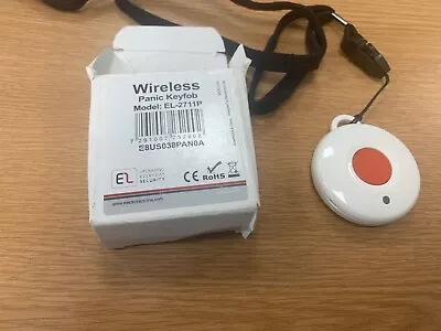 £12 • Buy Panic Button Alarm KeyFob EL-2711P For Infinite Prime Wireless Alarm Systems 