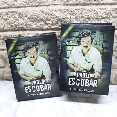 Pablo Escobar El Patron Del Mal Primera Parte DVD 8-Disc Box Set • $119.84