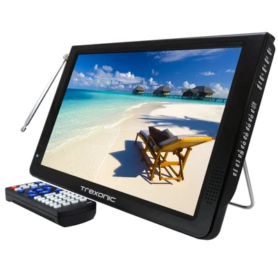$117.63 • Buy Trexonic Tr-D12Blu-Rb Refurbished Ultra Lightweight Rechargeable Widescreen 12 