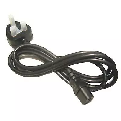 £4.90 • Buy 1x Dell 1.8m IEC C13 Kettle Lead Power Cable UK Plug PC Monitor TV XBOX CK548